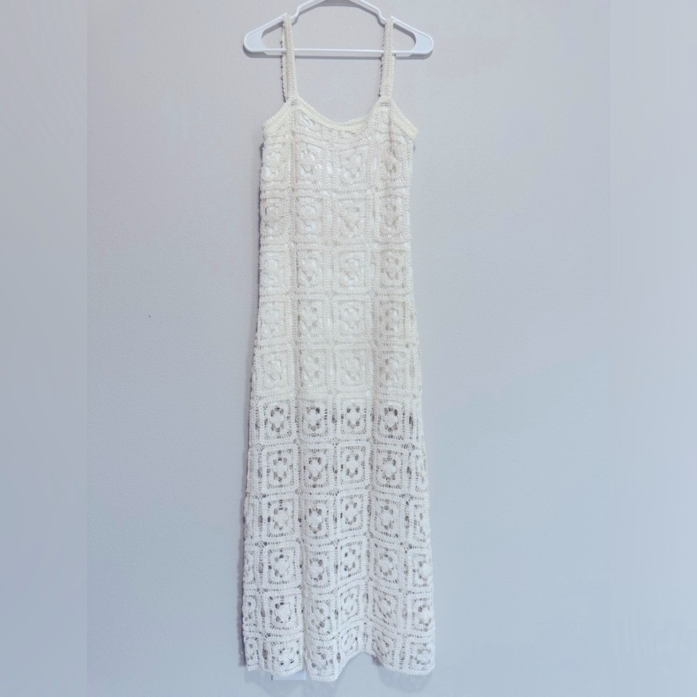 In Loom Crochet Maxi Dress size Small